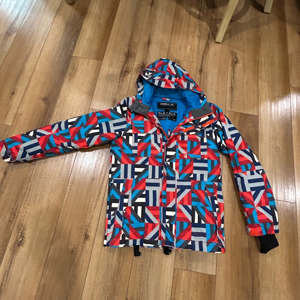 O'Neill Blue multi colored  Insulated ski Jacket